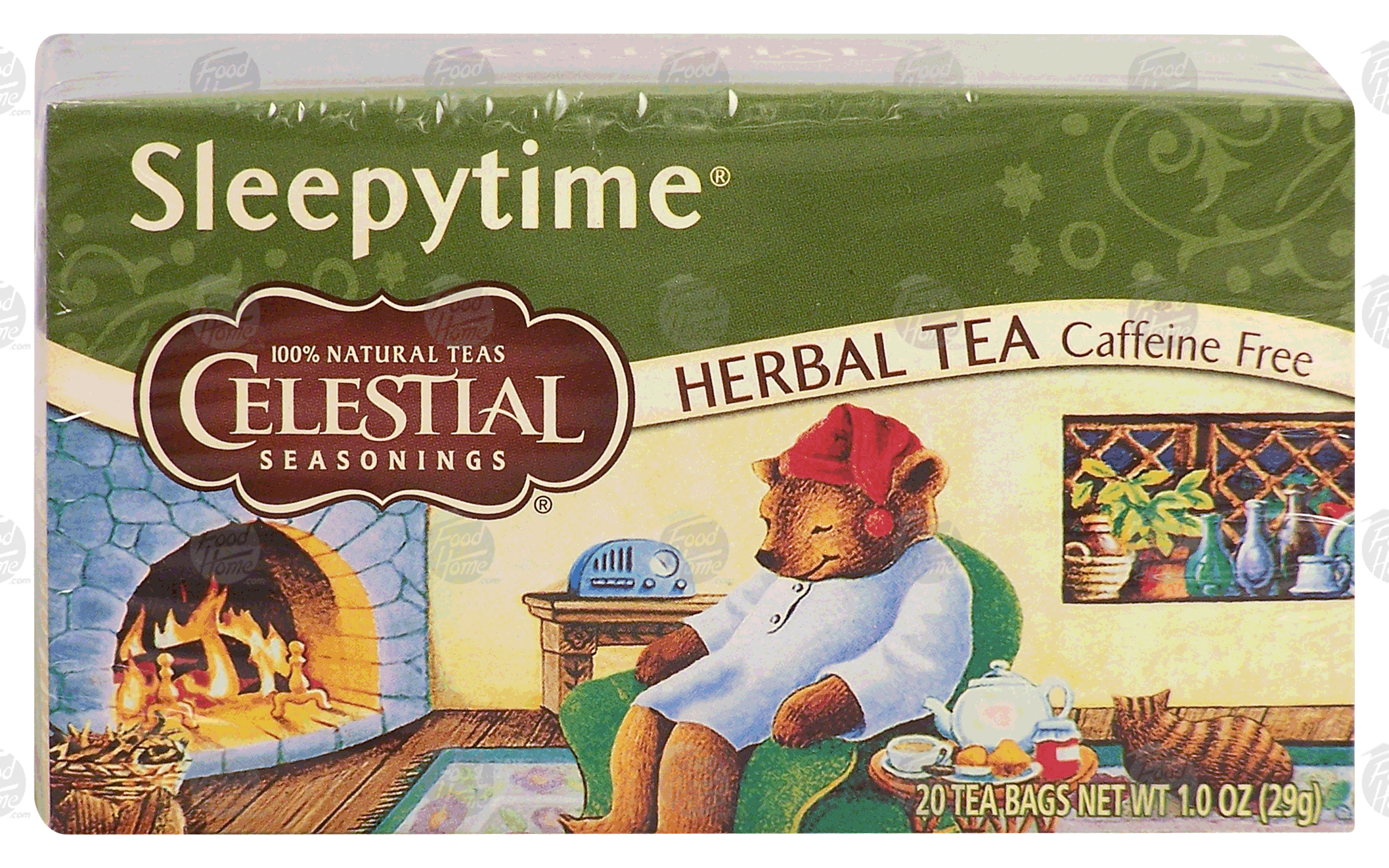 Celestial Seasonings Herbal Tea Natural Sleepytime Caffeine Free 20 Ct Full-Size Picture